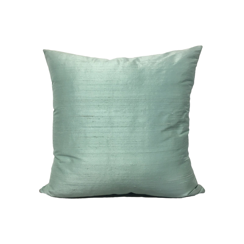 Dupioni Silk Wisp Throw Pillow 17x17"