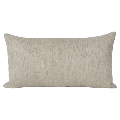 Lido Flax Lumbar Pillow 12x22"