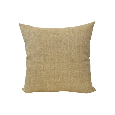 Matka Silk Wheat Throw Pillow 17x17"