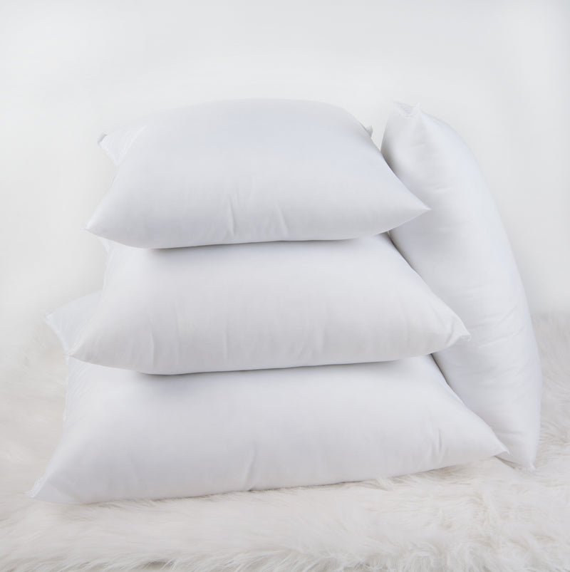 Microfiber Plush Pillow Inserts/Forms
