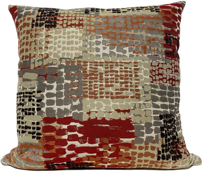 Quest Cinder Abstract Euro Pillow 25x25"