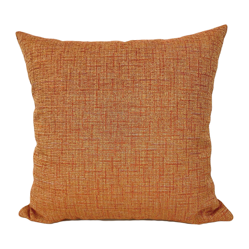 Tiffany Apricot Orange Throw Pillow 20x20"