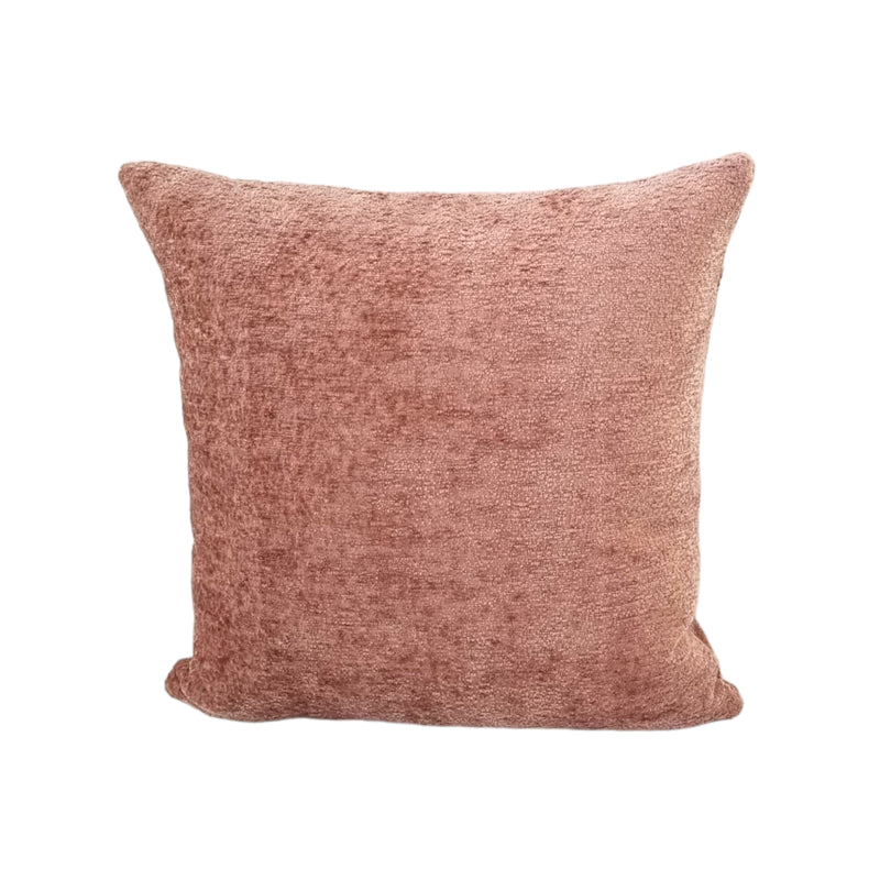 Blush Text Throw Pillow 17x17"