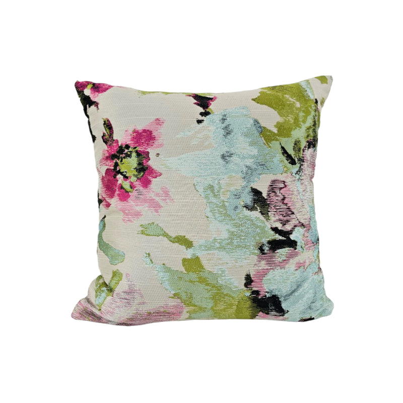 Deity Fuschia Throw Pillow 16x16"