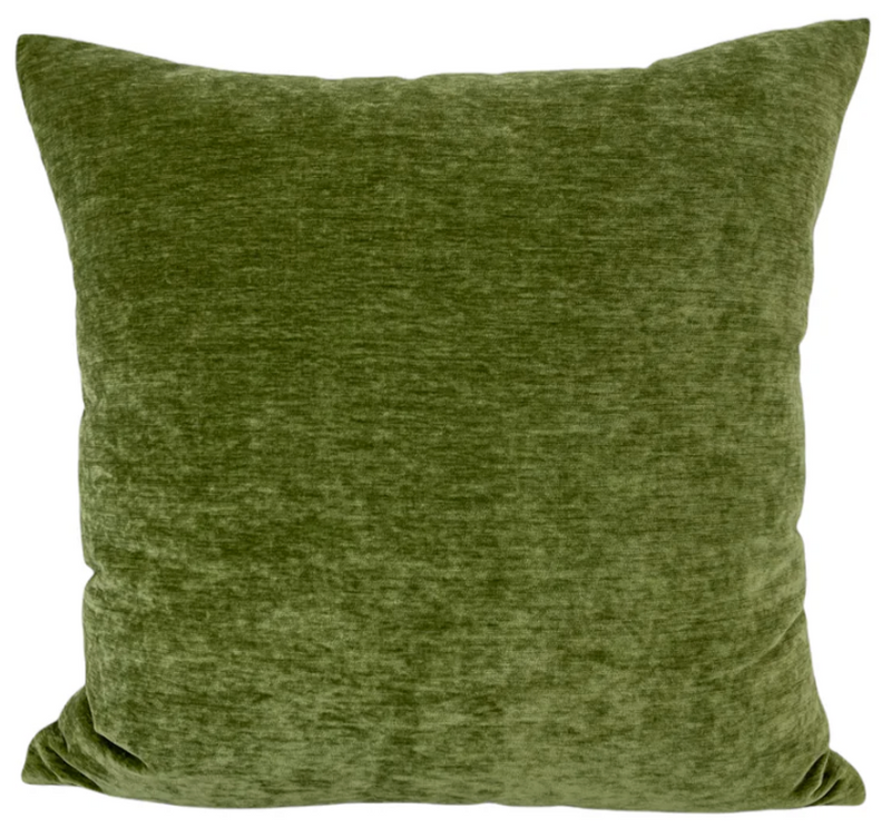 Laila Avocado + Rave Cedar 17x17" Throw Pillow Set