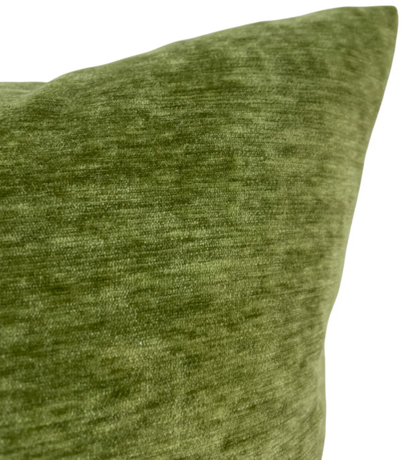 Laila Avocado + Rave Cedar 17x17" Throw Pillow Set