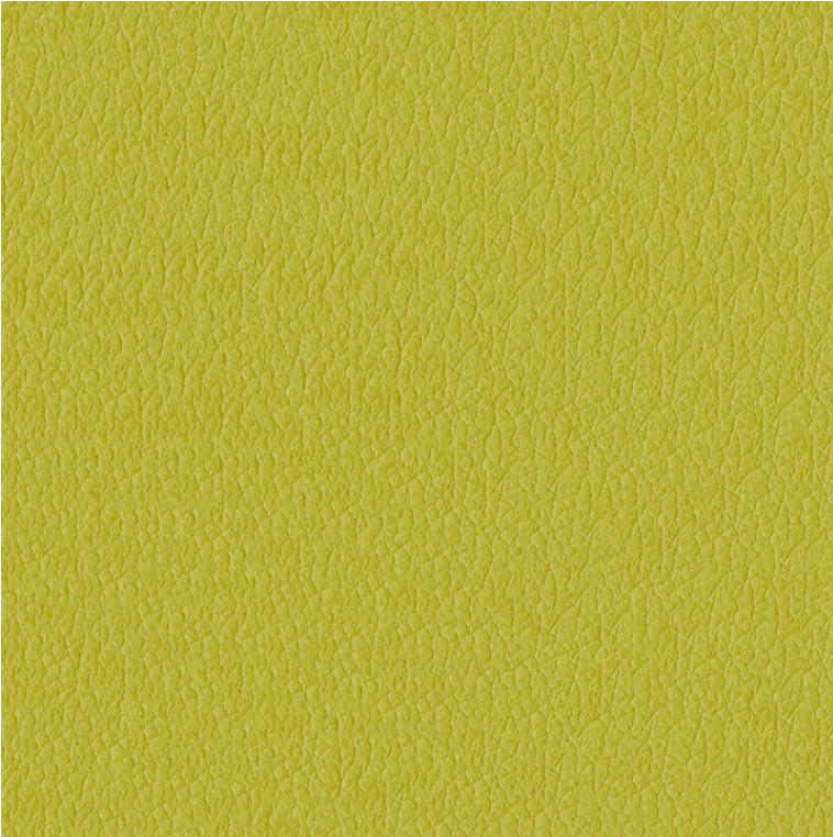 Turner Citron Faux Leather Fabric Swatch