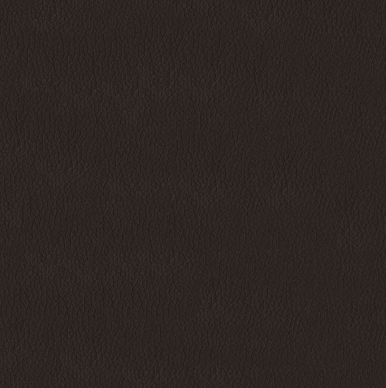 Turner Chocolate Faux Leather Fabric Swatch