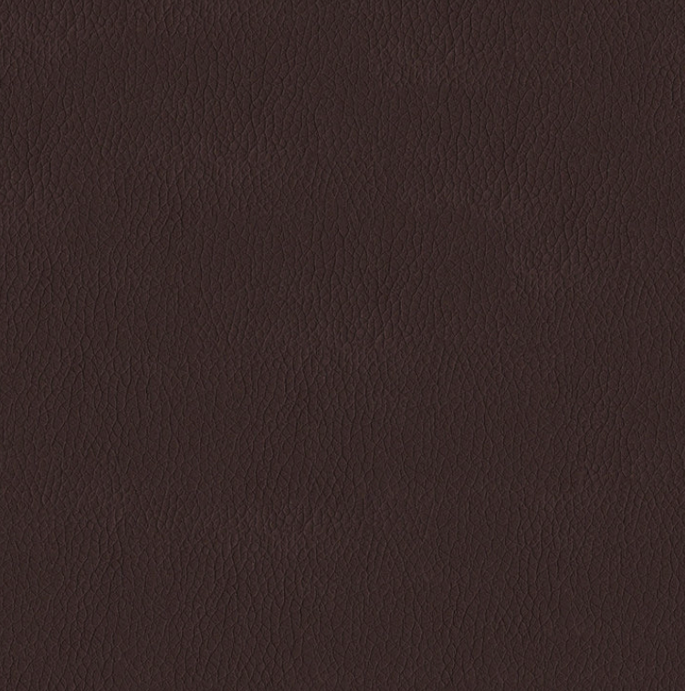 Turner Chestnut Faux Leather Fabric Swatch