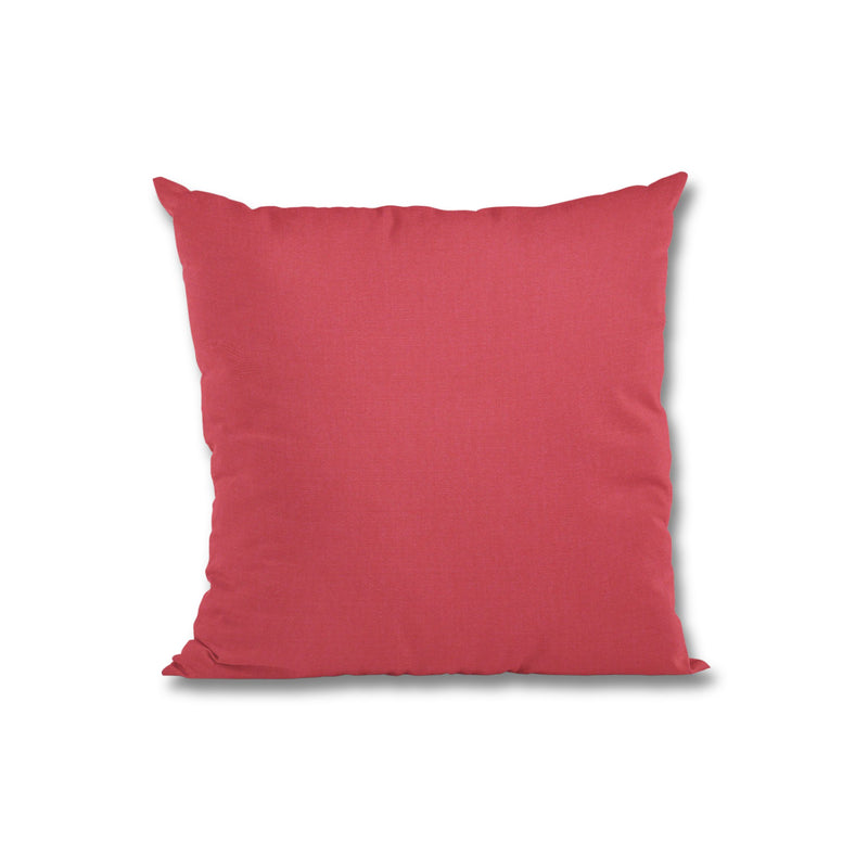 Sunbrella Canvas Blush Outdoor Throw Pillow