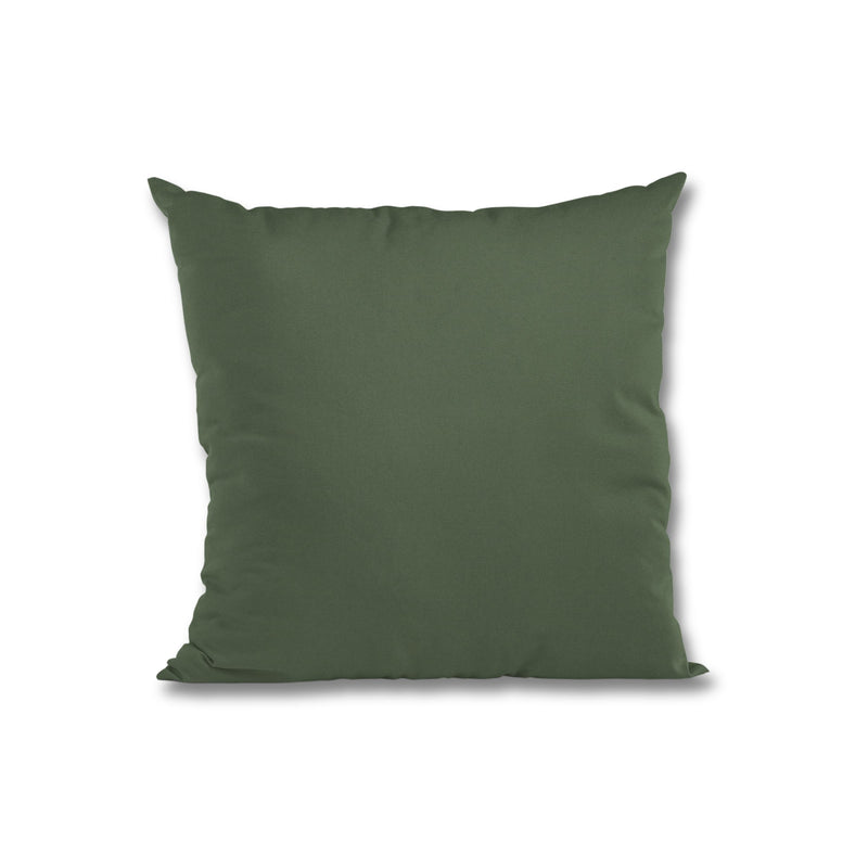 Sunbrella Canvas Palm Outdoor Throw Pillow