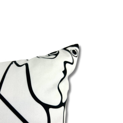 Picasso Colouring Faces Euro Pillow 25x25"