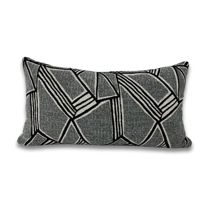 Skyfall Granite Lumbar Pillow 12x22"