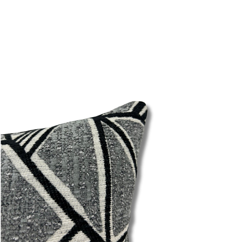 Skyfall Granite Lumbar Pillow 12x22"