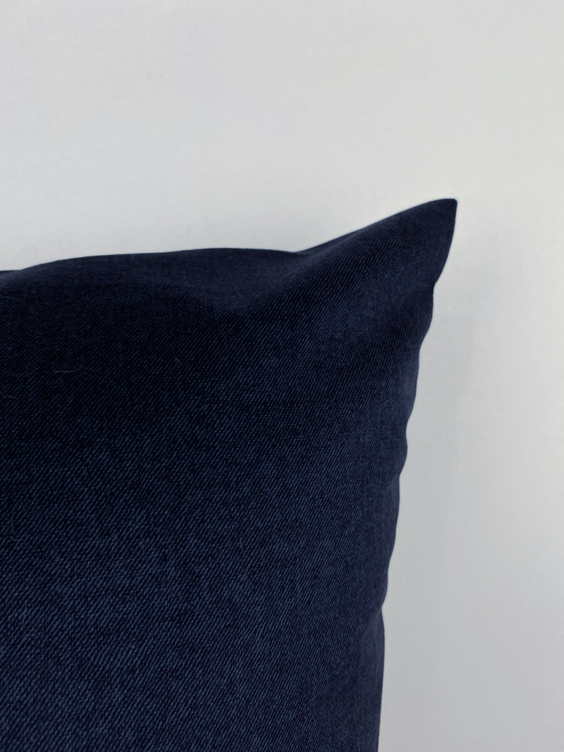 Loft Royal Blue Lumbar Pillow 12x22"