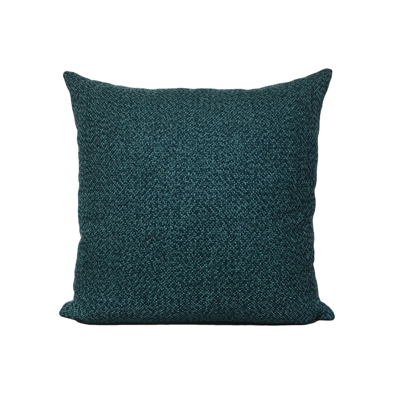 Amour Turquoise Throw Pillow 17x17"
