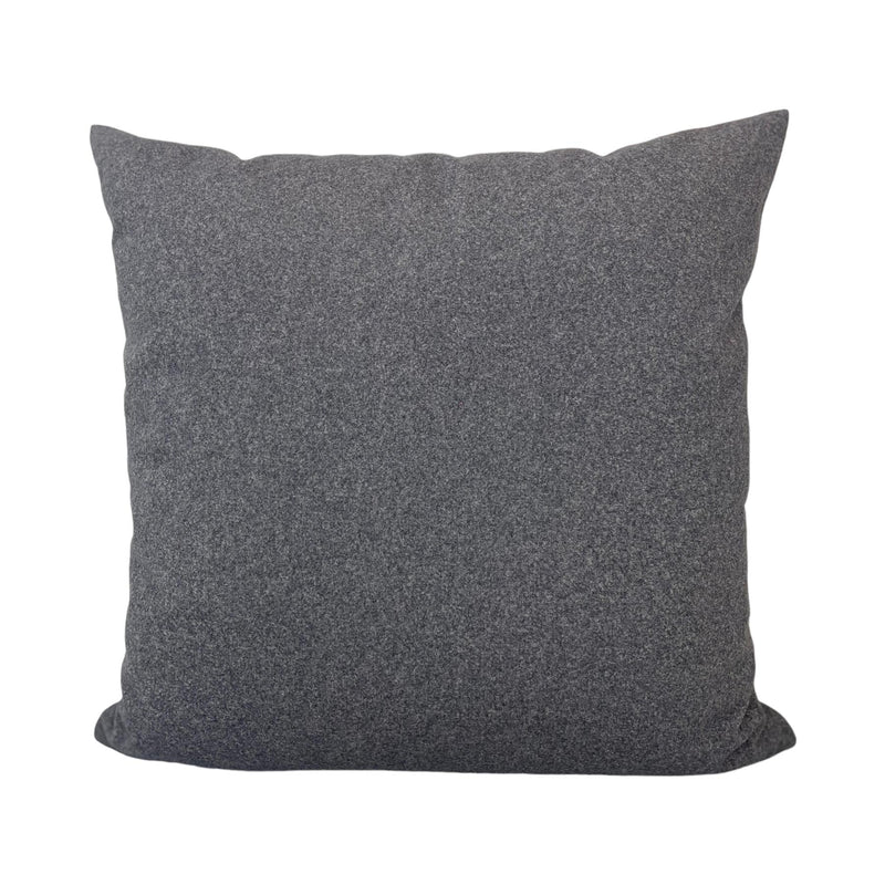 Arlo Charcoal Throw Pillow 20x20"