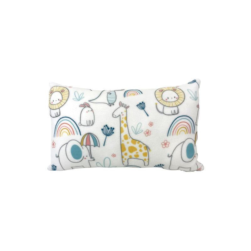 Baby Safari Fleece Pillow 8x13"