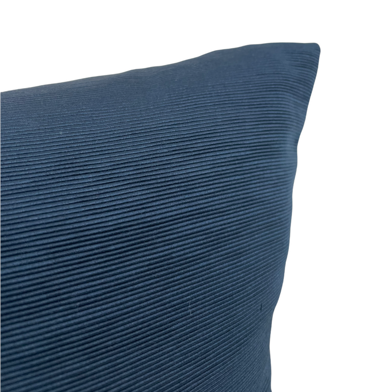 Bursa Navy Lumbar Pillow 12x22"