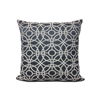Cathedral Denim Throw Pillow 17x17"