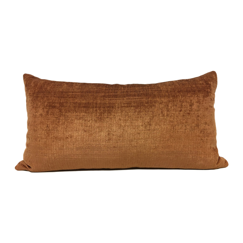 Cocoon Copper Lumbar Pillow 12x22"