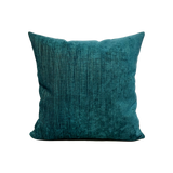 Cocoon Peacock Turquoise Throw Pillow 17x17”