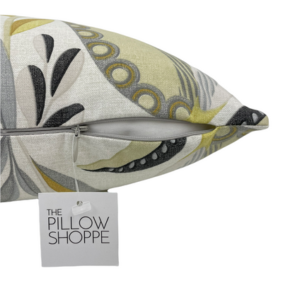 Crocus Dijon Throw Pillow 17x17"