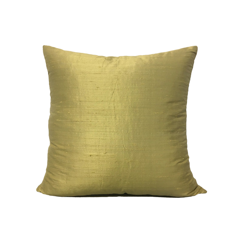 Dupioni Silk Pineapple Throw Pillow 17x17"