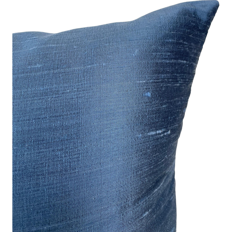 Dupioni Silk Flagstone Throw Pillow 17x17"