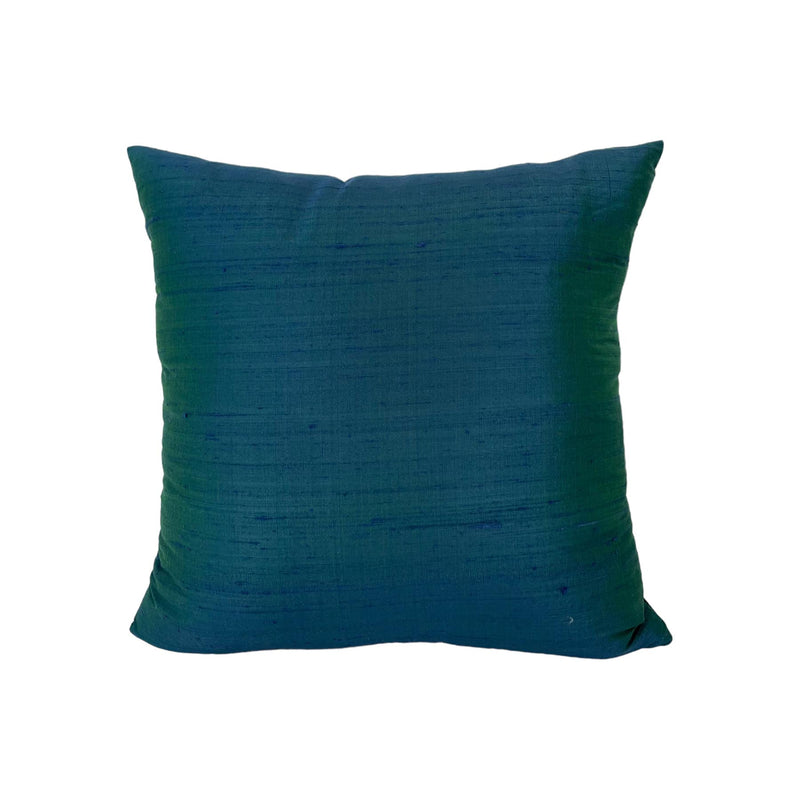 Dupioni Silk Persaphone Throw Pillow 17x17"