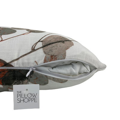 Edwina Jac Guava Lumbar Pillow 12x22"