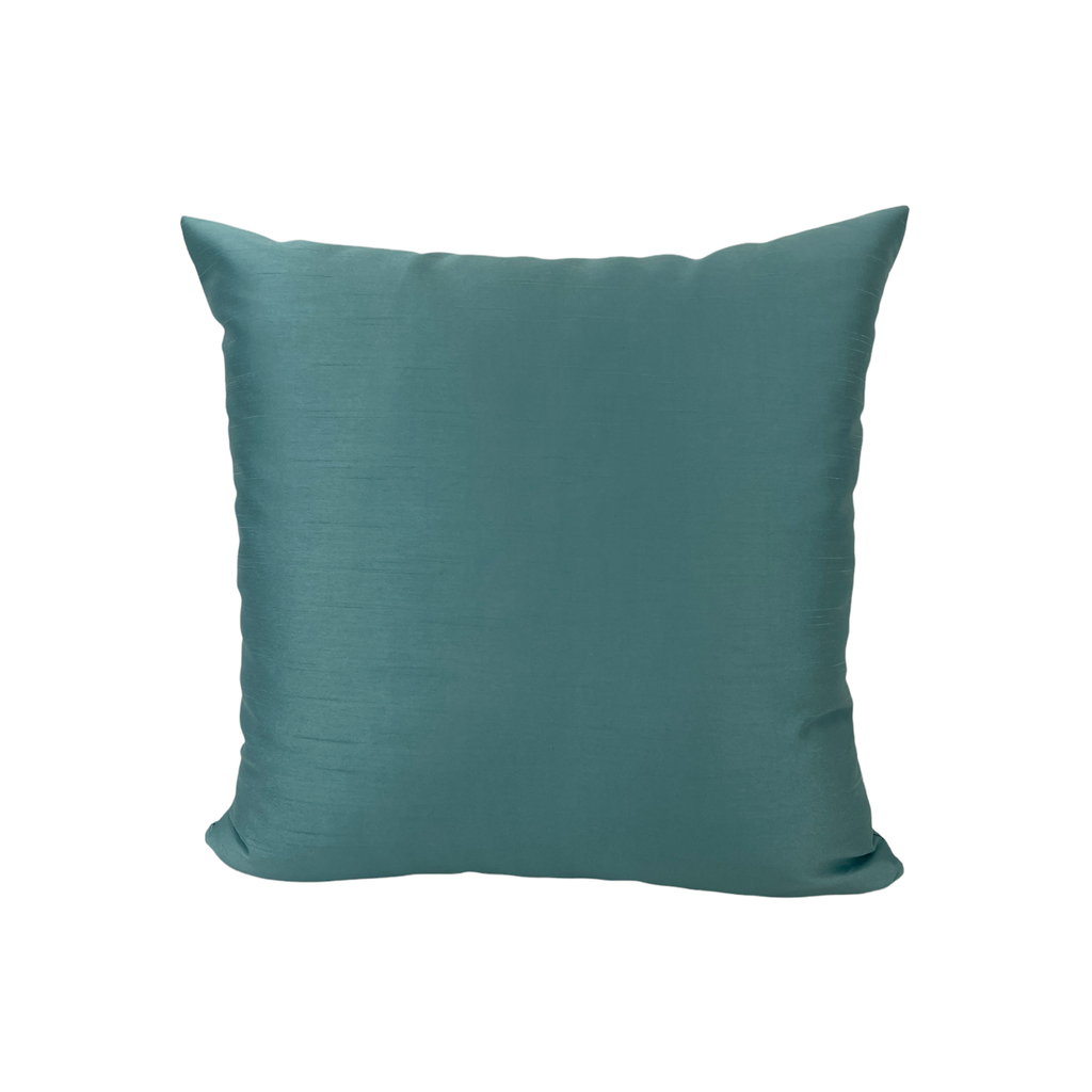 Faux silk throw sales pillows