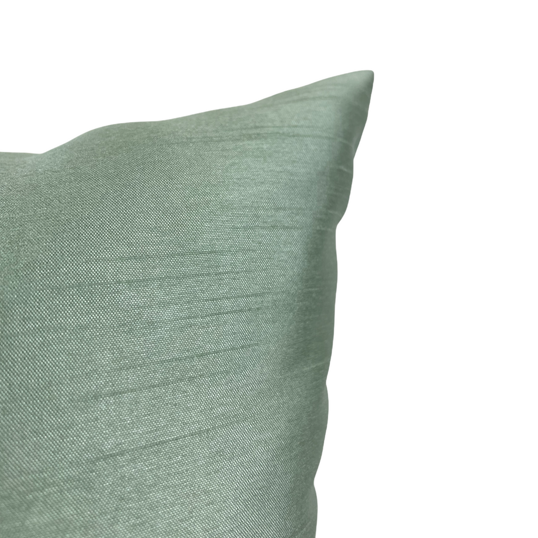 Faux silk throw pillows sale