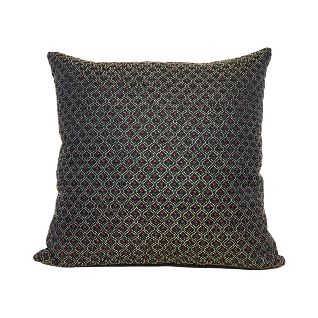 Navy throw outlet pillow