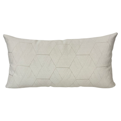 Fractal Vanilla Lumbar Pillow 12x22"
