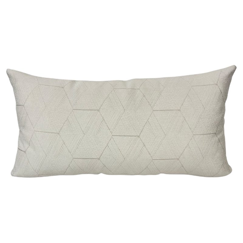Fractal Vanilla Lumbar Pillow 12x22"