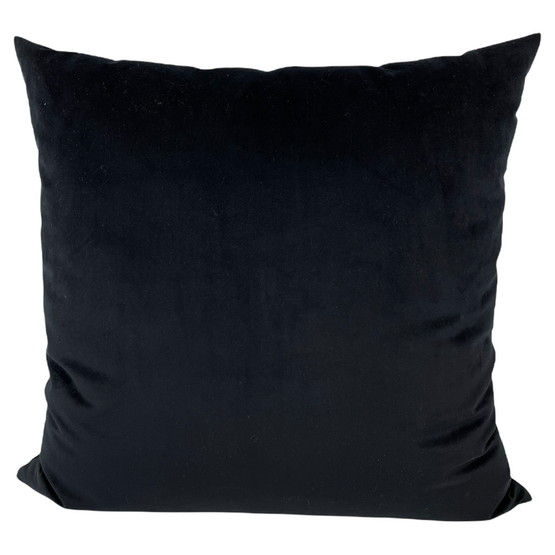 Franklin Black Euro Pillow 25x25"