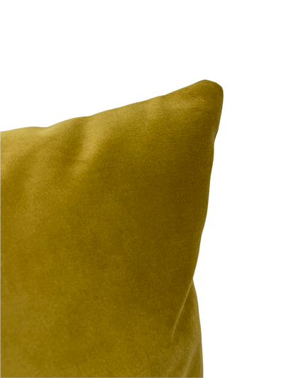 Franklin Velvet Brass Lumbar Pillow 12x22"