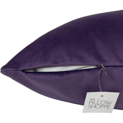 Franklin Deep Purple Throw Pillow 20x20"