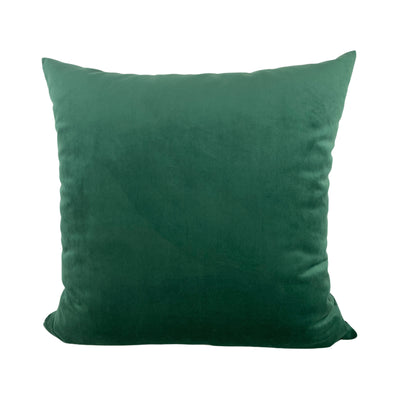 Franklin Velvet Emerald Throw Pillow 20x20"