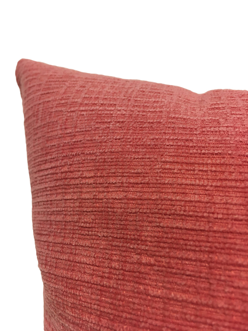 Heavenly Coral Throw Pillow 20x20"