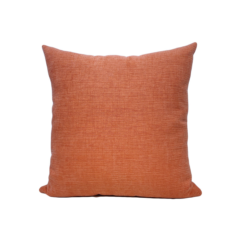 Heavenly Melon Orange Throw Pillow 17x17"