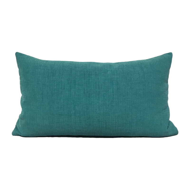 Teal online lumbar pillow