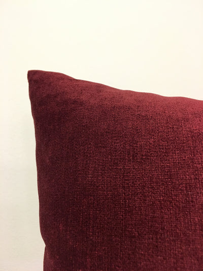 Royal Red Wine Euro Pillow 25x25"