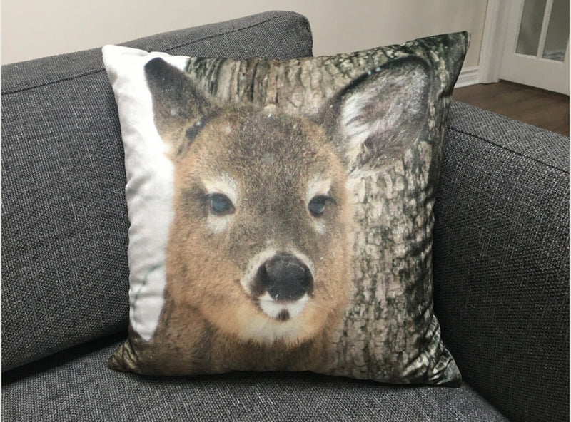 Custom Photo Throw Pillow