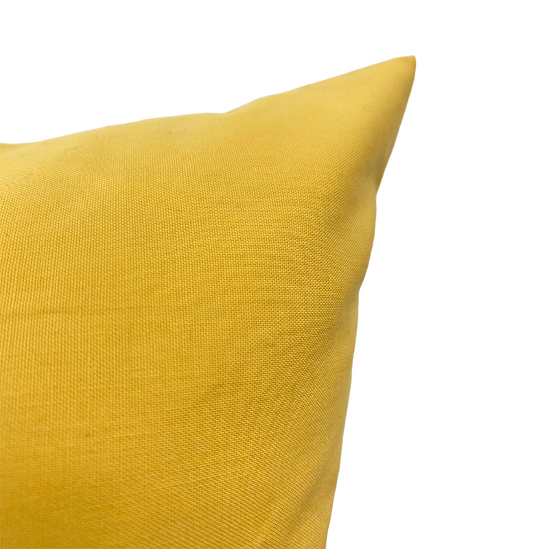 Kona Cotton Daffodil Throw Pillow 20x20"