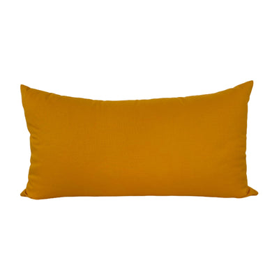 Kona Cotton Yarrow Lumbar Pillow 12x22"