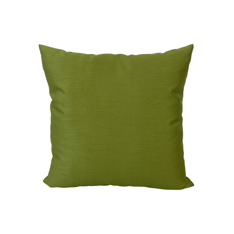 Faux Silk Loden Throw Pillow 17x17"