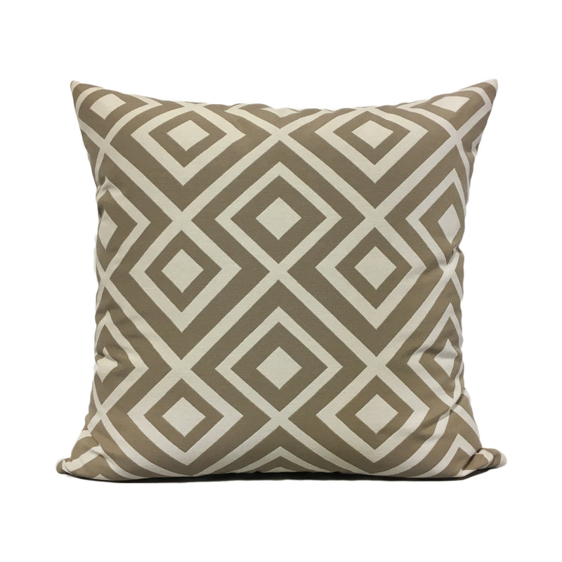 Lodi Linen Geometric Throw Pillow 20x20”