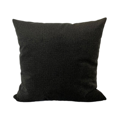 Loft Black Throw Pillow 20x20"